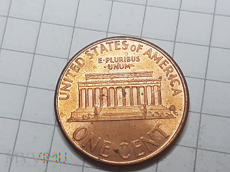 USA- 1 cent 1987 r.