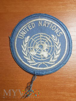 Naszywka ONZ United Nations lata 70-te