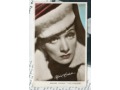 Marlene Dietrich Art Photo Postcard nr 34