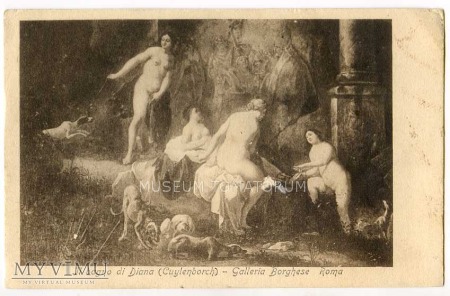 Duże zdjęcie Abraham Cuylenborch - Diana w kąpieli
