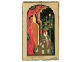 1931 Wesołych Świąt Sofia Chiostri Włochy Art Deco