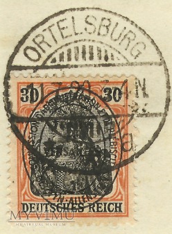 30 pfennig Ortelsburg 1920 - plebiscyt