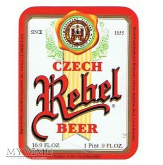 Duże zdjęcie czech rebel beer