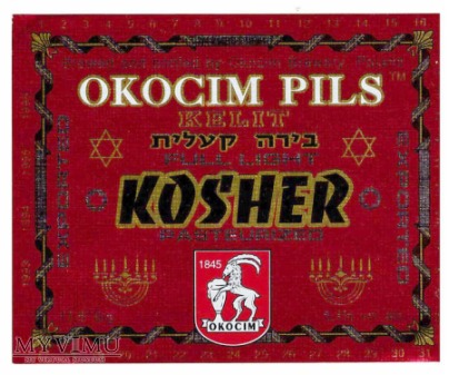 Duże zdjęcie Okocim, Kosher