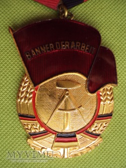 Order Sztandaru Pracy DDR - Banner der Arbeit III