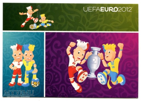 Duże zdjęcie Pocztówki Promocyjne EURO 2012 Polska Ukraina