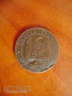 DEUX centimes 1854