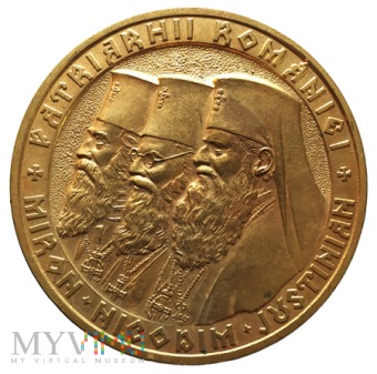 Patriarchowie Rumunii medal 1965