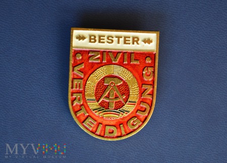 Odznaka ZIVIL VERTEIDIGUNG - BESTER