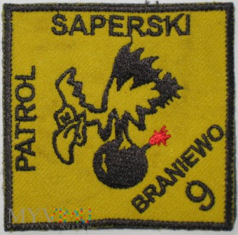 Patrol saperski nr 9. Braniewo.