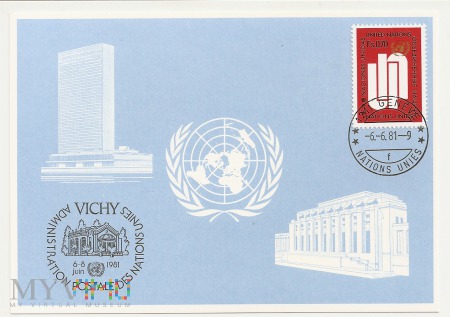 52-Nations Unies-Postkarte.6.6.1981