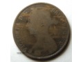 Moneta 1 pens 1889, One Penny Victoria