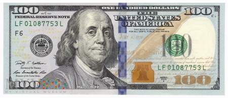 Stany Zjednoczone - 100 dolarów (2009)