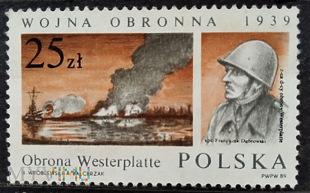 Znaczek - Obrona Westerplatte