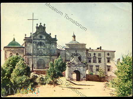 Góry Świętokrzyskie Klasztor Święty Krzyż lata 60