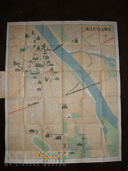 Plan Warszawy z 1927 roku