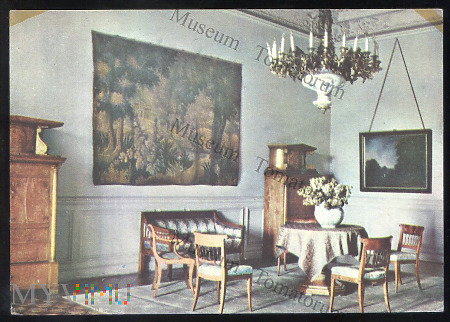 Pszczyna - Pałac - Pokój w stylu biedermeier -1965