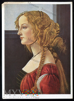 Botticelli - Portret młodej kobiety