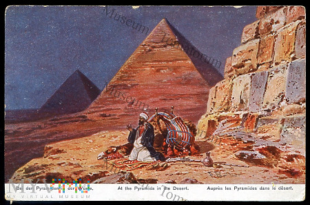 Obok piramid na pustyni - I ćw. XX w.