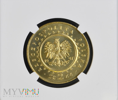 2 złote Zamek w Pieskowej Skale- NGC MS67