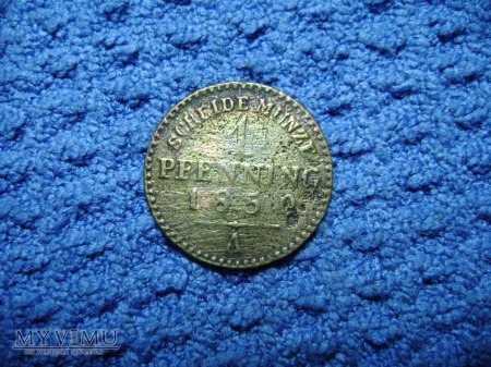 1 pfennig 1850