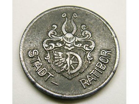 Moneta zastępcza 50 Pf- 1919 rok Racibórz