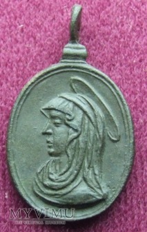 Stary medalik Salvator Mundi nr.3
