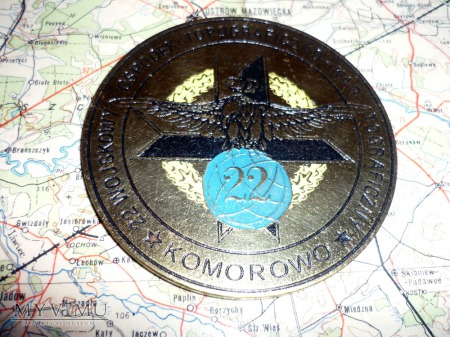 Medal okolicznościowy 22 WOT-K w Komorowie 1999 v3
