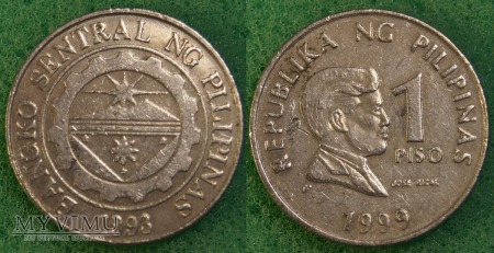 Filipiny, 1 PISO 1999