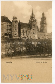 Kraków - Wawel Katedra od północy- lata 20-te