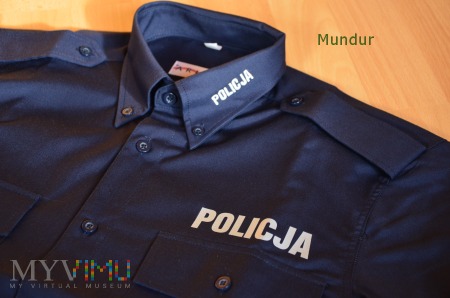 Koszula służbowa letnia policji