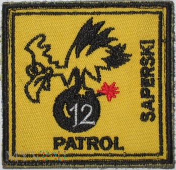 Patrol saperski nr 12. Orzysz.