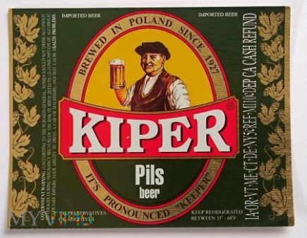 Kiper Pils beer