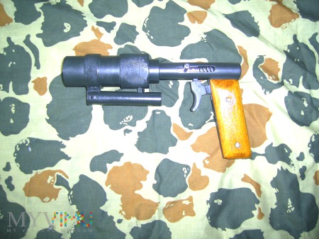 Duże zdjęcie Czeczeński pistoletowy granatnik .