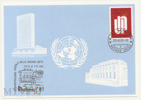53-Nations Unies-Postkarte.29.8.1981