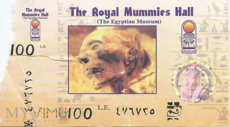 Kair- Muzeum Egipskie - sala mumii