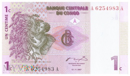 D.R. Konga - 1 centym (1997)