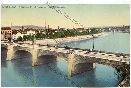 Basel - Bazylea - most - I ćwierć XX wieku