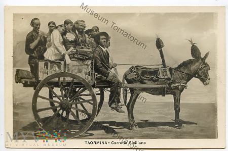 Taormina - Sycylijska kareta - lata 20-te XX w.