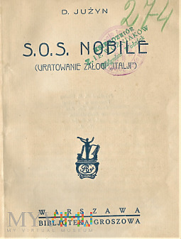 Książka -,, S.O.S. NOBILE