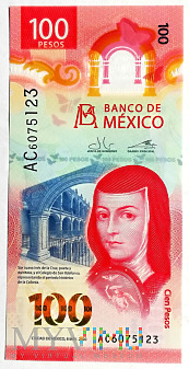 Duże zdjęcie Meksyk 100 pesos 2020