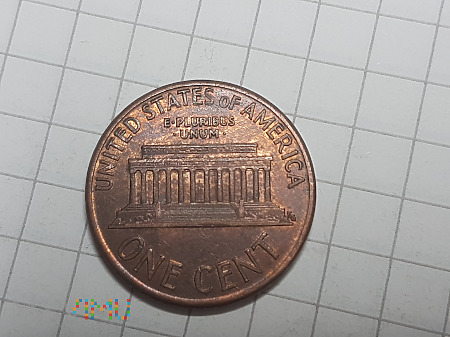 USA- 1 cent 1990 r.