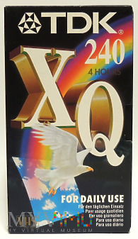TDK XQ 240 kaseta VHS