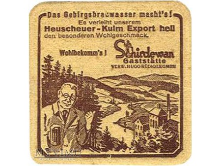 Radków podstawka piwna 1935