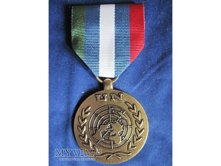 Duże zdjęcie Medal ONU UNMIBH