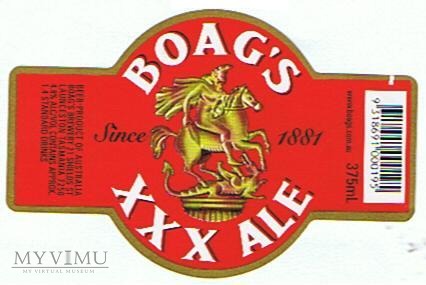boag's xxx ale