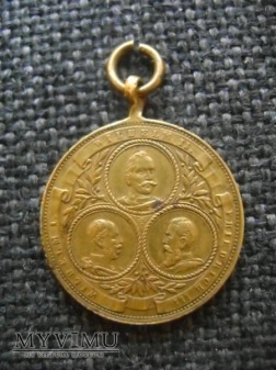 Duże zdjęcie medal pruski 1889