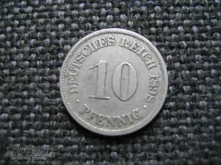10 pfennigów 1898