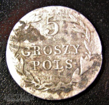 5 Groszy Pols. z 1830 roku