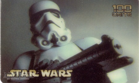 Duże zdjęcie STAR WARS ep. IV - karta trójwymiarowa